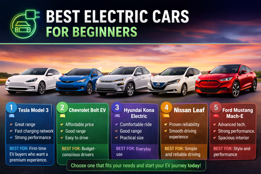 Best Electric Cars for Beginners